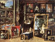 TENIERS, David the Younger The Gallery of Archduke Leopold in Brussels xgh oil painting on canvas